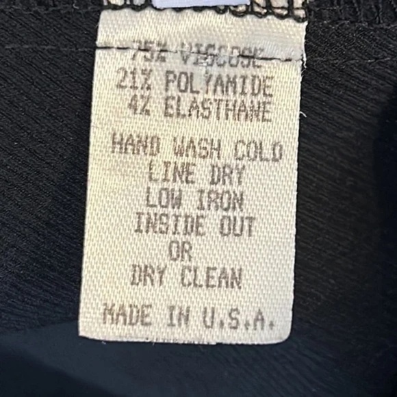 Blanque Longline Black Jacket Coat Button Front W/ Pockets Size Medium - Picture 13 of 14